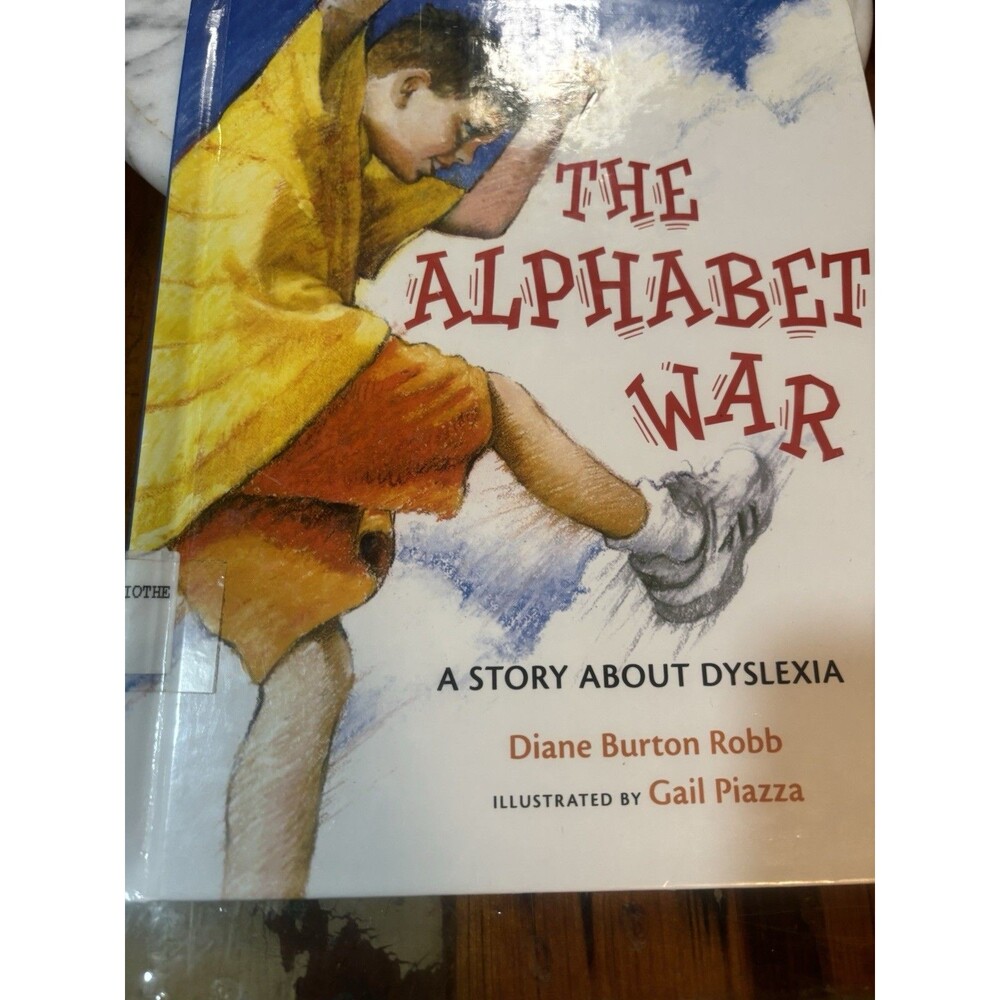 The Alphabet War by Diane Burton Robb Illustrated Piazza Hardcover Whitman 2004